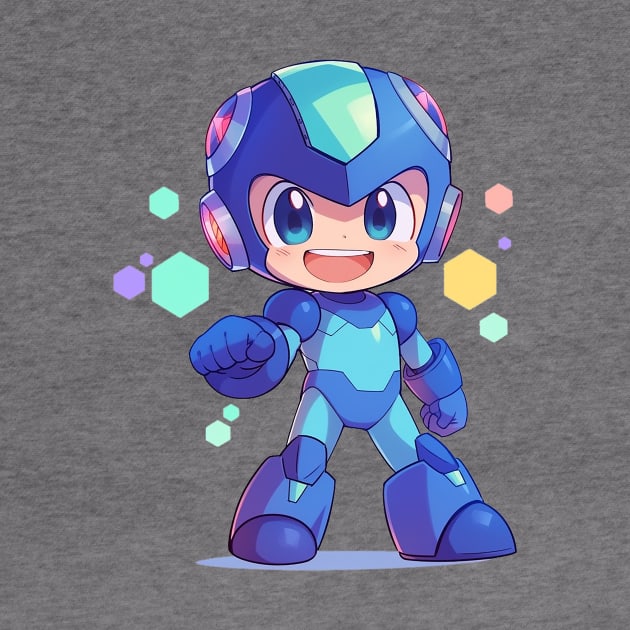 megaman by piratesnow